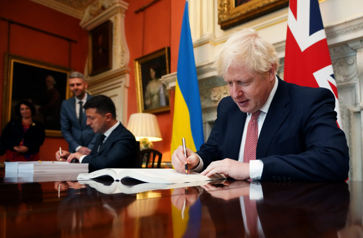 BRITAIN AND UKRAINE SIGN POST-BREXIT STRATEGIC PARTNERSHIP AGREEMENT