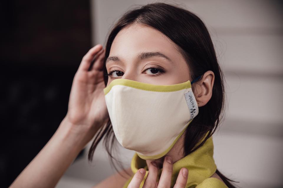 Ukrainian fashion brand Juliya Kros wins Forbes approval with stylish coronavirus-inspired designer mask collection