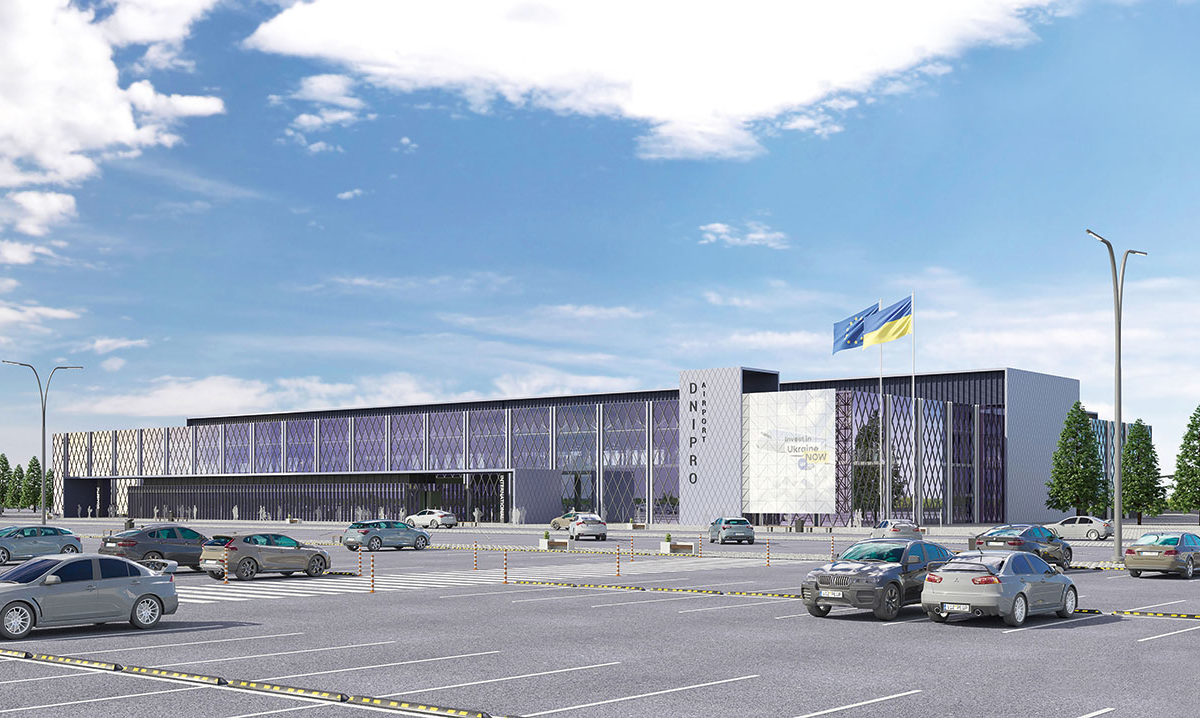 DNIPRO INTERNATIONAL AIRPORT: RECONSTRUCTION PROJECT UNDERWAY