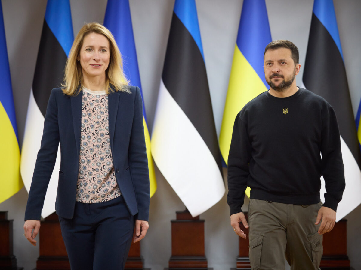 Estonian PM: Peace in Europe depends on Ukrainian membership of EU and NATO