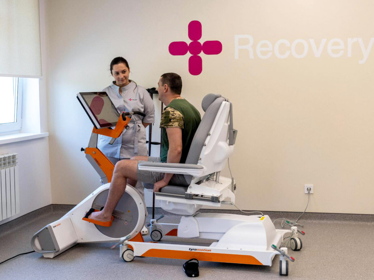 RECOVERY initiative provides Ukraine’s wounded warriors with world class rehabilitation care